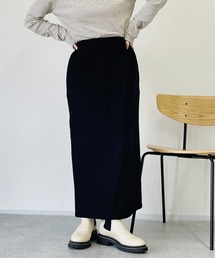 un dix cors | 高見え　2WAYロングスリットスカート(スカート)