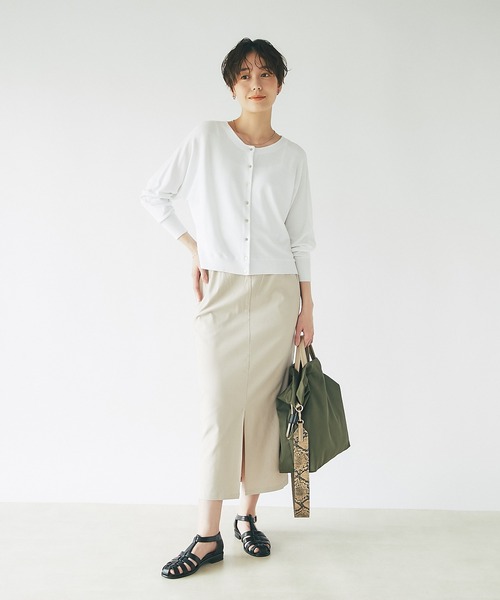 un dix cors（アンディコール）の「高見え　2WAYロングスリットスカート（スカート・レディース・ブラック/カーキ/グレー系その他・FREE）」の21枚目の写真