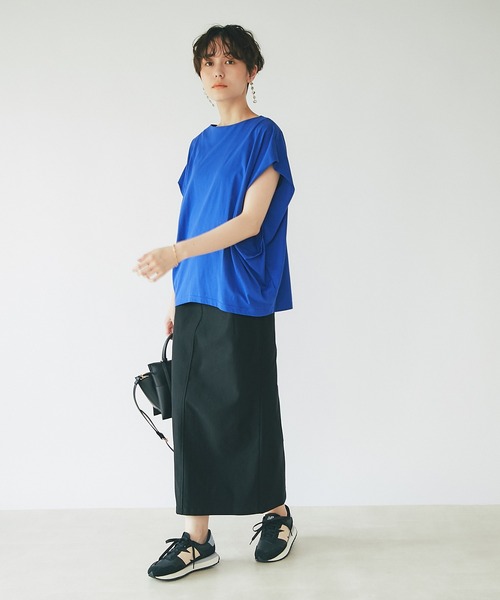 un dix cors（アンディコール）の「高見え　2WAYロングスリットスカート（スカート・レディース・ブラック/カーキ/グレー系その他・FREE）」の12枚目の写真