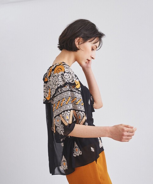 GRACE CONTINENTAL（グレースコンチネンタル）の「キカフリルトップ