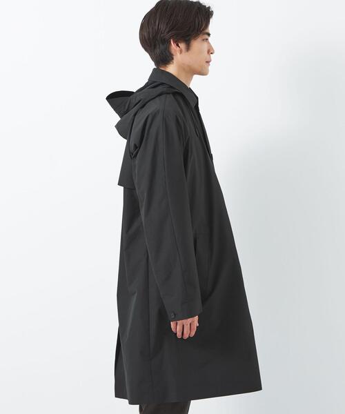 DAIWA(ダイワ)の「【別注】<DAIWA×green label relaxing> GORE-TEX フード コート(ステンカラーコート・メンズ・ブラック・M/L)」の3枚目の写真