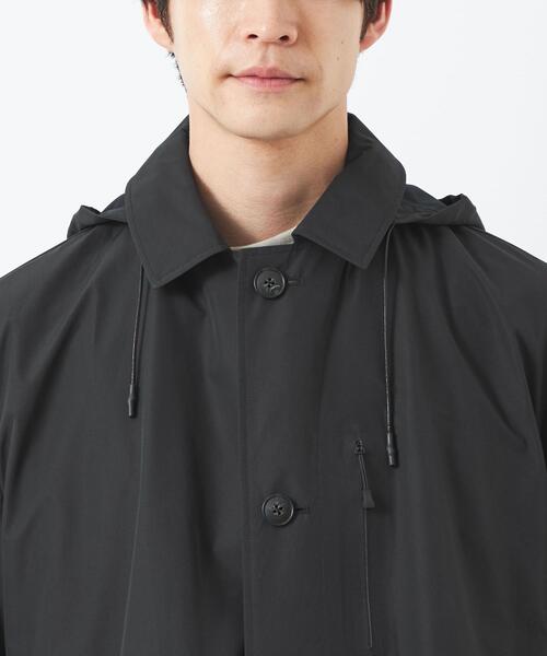 DAIWA(ダイワ)の「【別注】<DAIWA×green label relaxing> GORE-TEX フード コート(ステンカラーコート・メンズ・ブラック・M/L)」の5枚目の写真