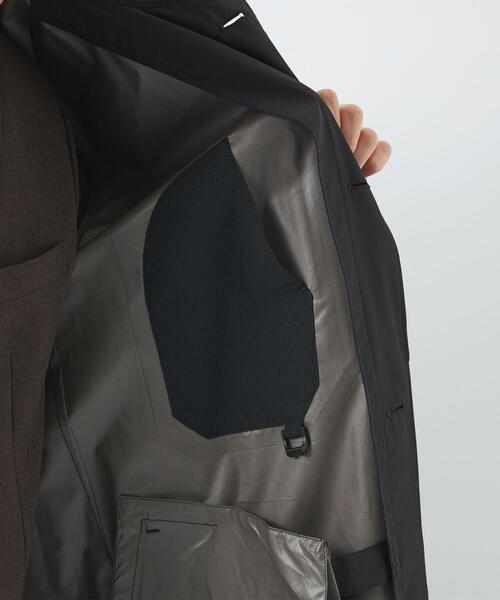 DAIWA(ダイワ)の「【別注】<DAIWA×green label relaxing> GORE-TEX フード コート(ステンカラーコート・メンズ・ブラック・M/L)」の13枚目の写真