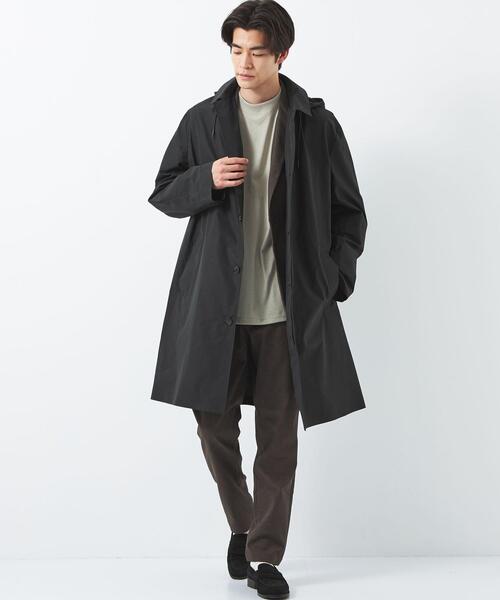 DAIWA(ダイワ)の「【別注】<DAIWA×green label relaxing> GORE-TEX フード コート(ステンカラーコート・メンズ・ブラック・M/L)」の20枚目の写真