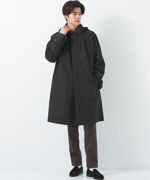 DAIWA(ダイワ)の「【別注】<DAIWA×green label relaxing> GORE-TEX フード コート(ステンカラーコート・メンズ・ブラック・M/L)」の21枚目の写真