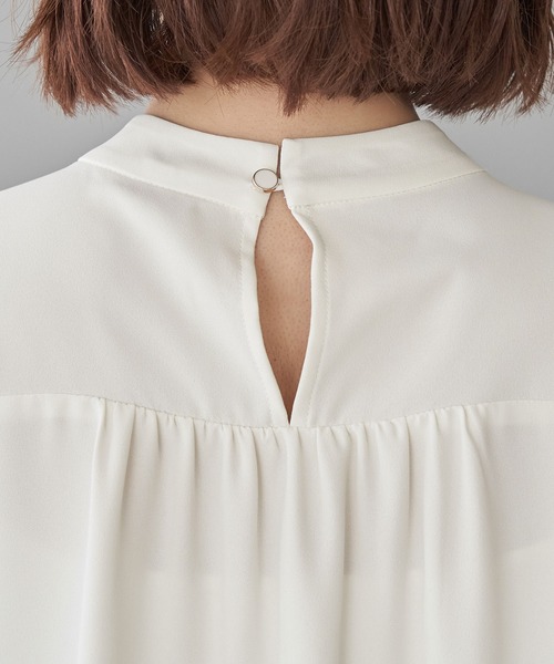 ROPE' PICNIC(ロペピクニック)の「2WAY/ボウタイブラウス(シャツ/ブラウス・レディース・ホワイト/チャコールグレー/ラベンダー/ベージュ系その他・40/38)」の19枚目の写真