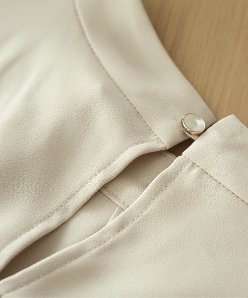 ROPE' PICNIC(ロペピクニック)の「2WAY/ボウタイブラウス(シャツ/ブラウス・レディース・ホワイト/チャコールグレー/ラベンダー/ベージュ系その他・40/38)」の15枚目の写真