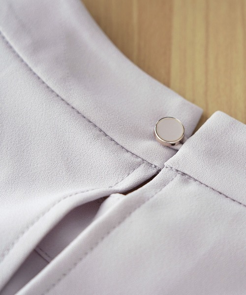 ROPE' PICNIC(ロペピクニック)の「2WAY/ボウタイブラウス(シャツ/ブラウス・レディース・ホワイト/チャコールグレー/ラベンダー/ベージュ系その他・40/38)」の6枚目の写真