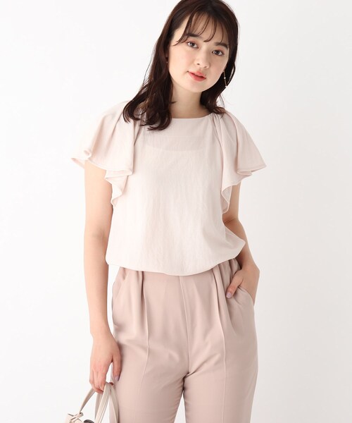 【NON TOKYO】フレアスリーブ トップス【値下げ可能】 KOBE LETTUCE ニット トップス 長袖 レディース 春 夏 40代 50代