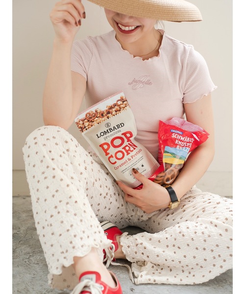 JUMELLE（ジュメロ）の「メロークロップドＴ（Tシャツ/カットソー・レディース・ピンク・FREE）」の5枚目の写真
