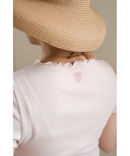 JUMELLE（ジュメロ）の「メロークロップドＴ（Tシャツ/カットソー・レディース・ピンク・FREE）」の15枚目の写真