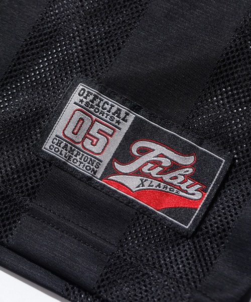 XLARGE（エクストララージ）の「XLARGE x FUBU GAME SHIRT（シャツ/ブラウス・メンズ・ブラック/オレンジ/ネイビー・MEDIUM/X-LARGE/LARGE）」の12枚目の写真