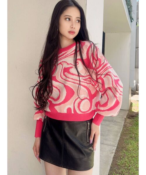 GYDA（ジェイダ）の「フェイクレザーZIPスカートライクショーパン（スカート・レディース・アイボリー/ブラック・X-SMALL/SMALL/MEDIUM）」の18枚目の写真