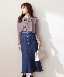 PROPORTION BODY DRESSING | マーメイドデニムスカート / 1212220801(スカート)