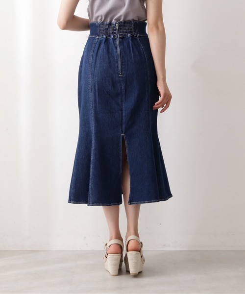 PROPORTION BODY DRESSING(プロポーションボディドレッシング)の「マーメイドデニムスカート / 1212220801(スカート・レディース・ブラック/ブルー/ダークネイビー・SMALL/MEDIUM)」の9枚目の写真