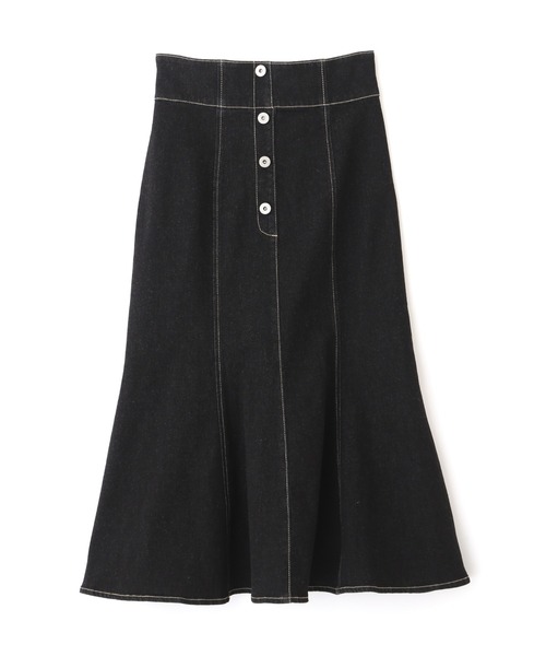 PROPORTION BODY DRESSING(プロポーションボディドレッシング)の「マーメイドデニムスカート / 1212220801(スカート・レディース・ブラック/ブルー/ダークネイビー・SMALL/MEDIUM)」の15枚目の写真