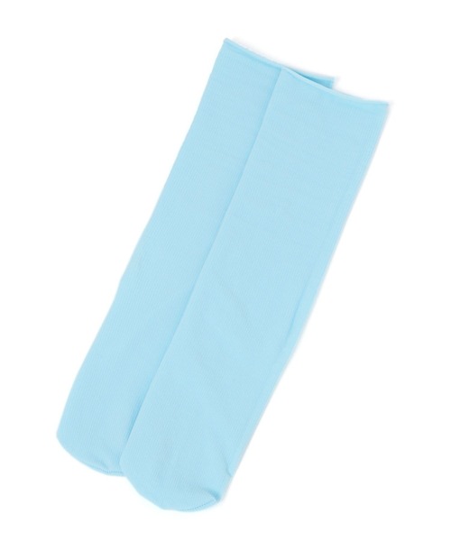 ANGEL SOCKS(エンジェルソックス)の「ANGEL SOCKS/1231パステルソックス 2296806(ソックス/靴下・レディース・ホワイト/ライトブルー/ブラック/パープル/グレー/ピンク/イエロー/ライトグリーン・FREE)」の5枚目の写真