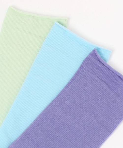 ANGEL SOCKS(エンジェルソックス)の「ANGEL SOCKS/1231パステルソックス 2296806(ソックス/靴下・レディース・ホワイト/ライトブルー/ブラック/パープル/グレー/ピンク/イエロー/ライトグリーン・FREE)」の13枚目の写真
