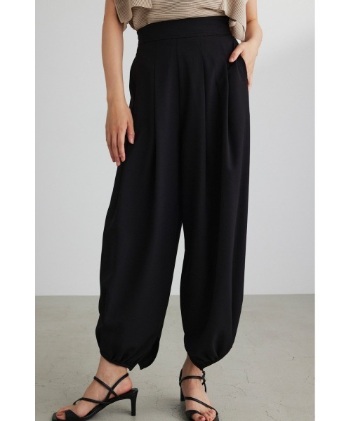STYLEMIXER(スタイルミキサー)の「ヘムカッティングバルーンパンツ(その他パンツ・レディース・ブラック/カーキ・MEDIUM/SMALL)」の5枚目の写真