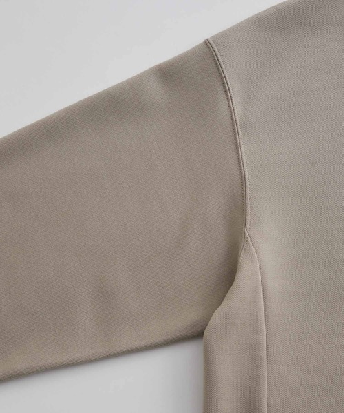 ADAM ET ROPE'（アダムエロペ）の「鹿の子ダンボール ルーズシルエット パーカー（パーカー・メンズ・パープル系その他6/ブラック/ベージュ系その他2・S/M/L）」の8枚目の写真