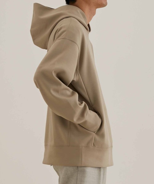 ADAM ET ROPE'（アダムエロペ）の「鹿の子ダンボール ルーズシルエット パーカー（パーカー・メンズ・パープル系その他6/ブラック/ベージュ系その他2・S/M/L）」の15枚目の写真