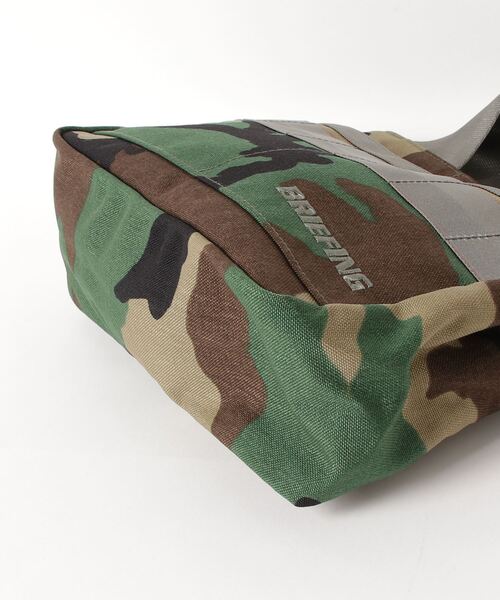 BRIEFING（ブリーフィング）の「【ブリーフィングゴルフ】CART TOTE WOLF GRAY/カートトートウルフグレー（トートバッグ・メンズ・カモフラージュ/ウッドランド・FREE）」の4枚目の写真