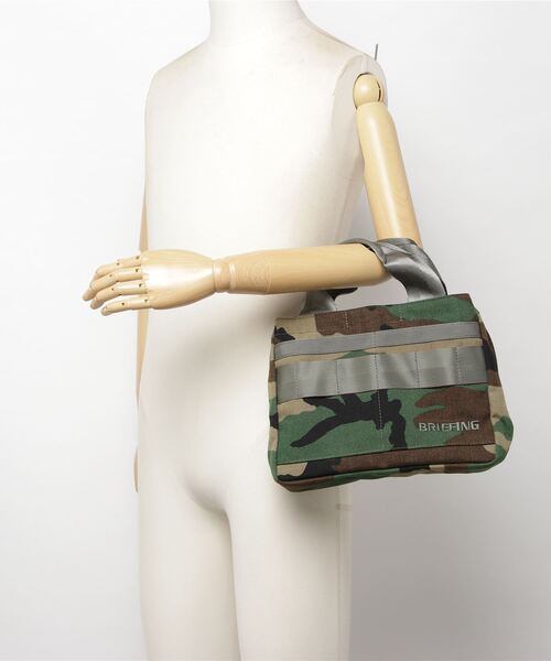 BRIEFING（ブリーフィング）の「【ブリーフィングゴルフ】CART TOTE WOLF GRAY/カートトートウルフグレー（トートバッグ・メンズ・カモフラージュ/ウッドランド・FREE）」の6枚目の写真