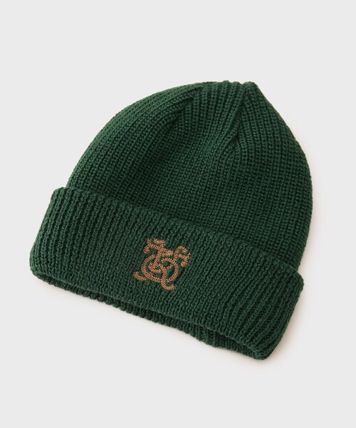 TAKEO KIKUCHI(タケオキクチ)の「◆ニットキャップ(ニットキャップ/ビーニー・メンズ・ネイビー/モスグリーン/こしょう色系・00)」の2枚目の写真