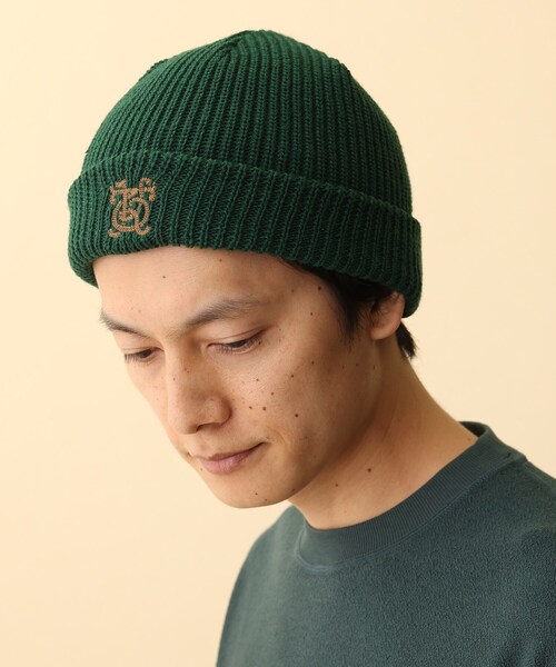 TAKEO KIKUCHI(タケオキクチ)の「◆ニットキャップ(ニットキャップ/ビーニー・メンズ・ネイビー/モスグリーン/こしょう色系・00)」の7枚目の写真