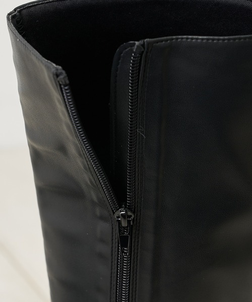 Chico(チコ)の「【2022AW】厚底プラットフォームストレッチロングブーツ(ブーツ・レディース・ブラック/ブラック系その他/グレイッシュベージュ/ブラウン・SMALL/MEDIUM/LARGE)」の5枚目の写真