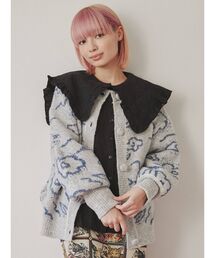 merry jenny | flowerジャガードカーディガン(カーディガン/ボレロ)