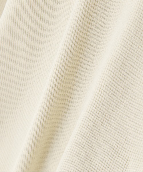 N.（N. Natural Beauty Basic）（エヌエヌナチュラルビューティーベーシック）の「【追加生産】◆ドットボタン総針フォルムカーディガン（カーディガン/ボレロ・レディース・ネイビー/ブルー/オフホワイト/ブラック/レッド・MEDIUM）」の10枚目の写真