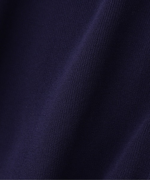 N.（N. Natural Beauty Basic）（エヌエヌナチュラルビューティーベーシック）の「【追加生産】◆ドットボタン総針フォルムカーディガン（カーディガン/ボレロ・レディース・ネイビー/ブルー/オフホワイト/ブラック/レッド・MEDIUM）」の18枚目の写真