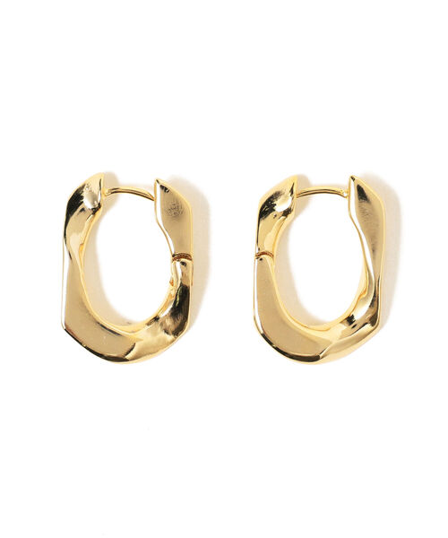 Ray BEAMS(レイビームス)の「Ray BEAMS / キヘイ ナカオレ ピアス(ピアス(両耳用)・レディース・シルバー/ゴールド・ONE SIZE)」の2枚目の写真