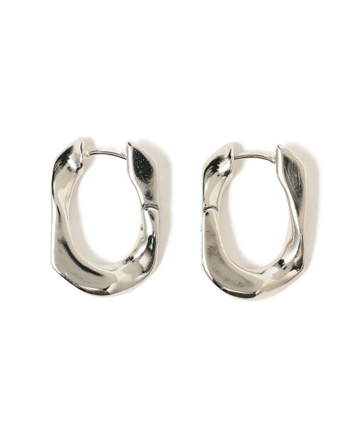 Ray BEAMS(レイビームス)の「Ray BEAMS / キヘイ ナカオレ ピアス(ピアス(両耳用)・レディース・シルバー/ゴールド・ONE SIZE)」の4枚目の写真
