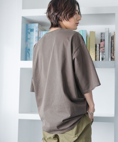 PBLIM(ページボーイリム)の「PAGEBOYLIM/ブリーチビックT(Tシャツ/カットソー・レディース・ブルー/ブラウン・LARGE/MEDIUM)」の20枚目の写真