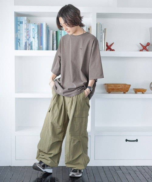 PBLIM(ページボーイリム)の「PAGEBOYLIM/ブリーチビックT(Tシャツ/カットソー・レディース・ブルー/ブラウン・LARGE/MEDIUM)」の14枚目の写真