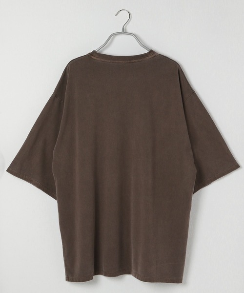 PBLIM(ページボーイリム)の「PAGEBOYLIM/ブリーチビックT(Tシャツ/カットソー・レディース・ブルー/ブラウン・LARGE/MEDIUM)」の4枚目の写真