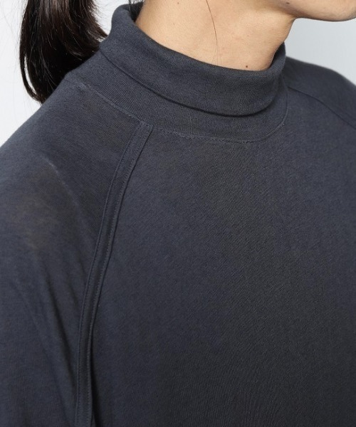 O project(オープロジェクト)の「【O PROJECT】TURTLE NECK TEE - steel(Tシャツ/カットソー・メンズ・グレー系その他2/グレー系その他・M)」の14枚目の写真
