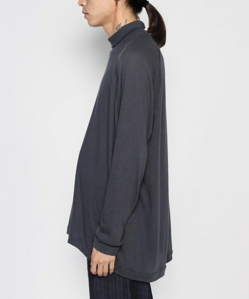 O project(オープロジェクト)の「【O PROJECT】TURTLE NECK TEE - steel(Tシャツ/カットソー・メンズ・グレー系その他2/グレー系その他・M)」の10枚目の写真