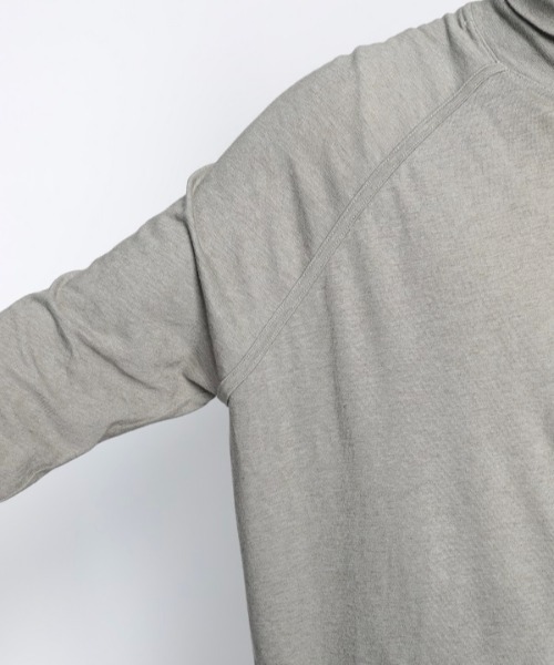 O project(オープロジェクト)の「【O PROJECT】TURTLE NECK TEE - steel(Tシャツ/カットソー・メンズ・グレー系その他2/グレー系その他・M)」の6枚目の写真