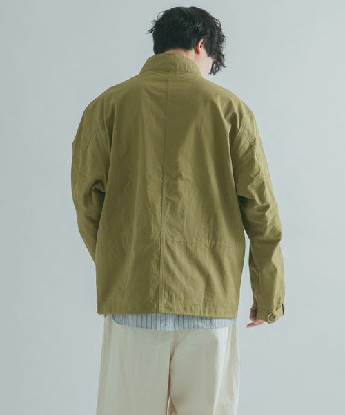 FORK&SPOON（フォークアンドスプーン）の「『ユニセックス』FORK&SPOON　ショートモッズ（モッズコート・メンズ・ブラック/カーキ・4/5）」の22枚目の写真