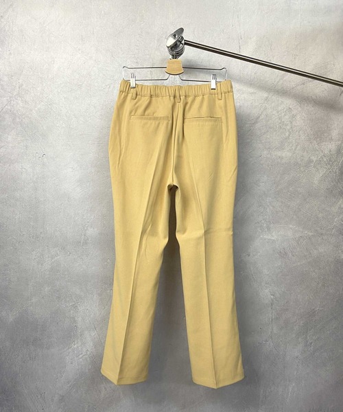 Beno（ビーノ）の「モールスキン センタープレス フレア スラックス（スラックス・メンズ・ブラック/グリーン/チャコールグレー/イエロー・M/L）」の9枚目の写真