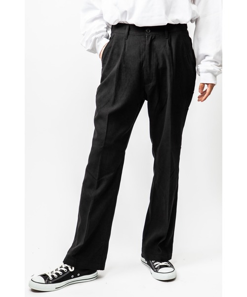 Beno（ビーノ）の「モールスキン センタープレス フレア スラックス（スラックス・メンズ・ブラック/グリーン/チャコールグレー/イエロー・M/L）」の15枚目の写真