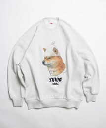 FREAK'S STORE | SAUVENIR/サウベニア 柴犬スウェット/クルーネック スウェット(スウェット)