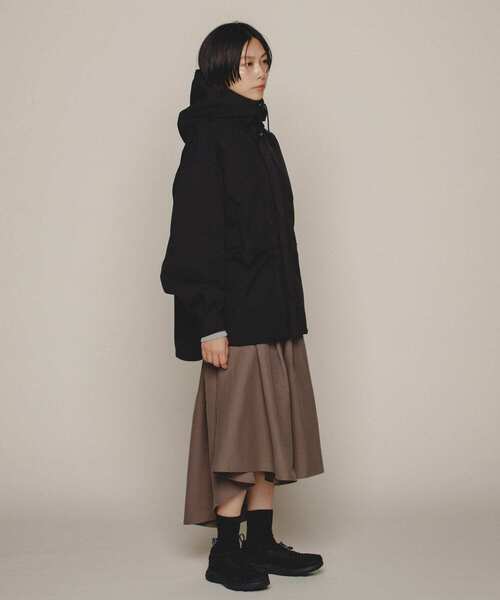 Uiscel撥水ボリュームマウンテンパーカー