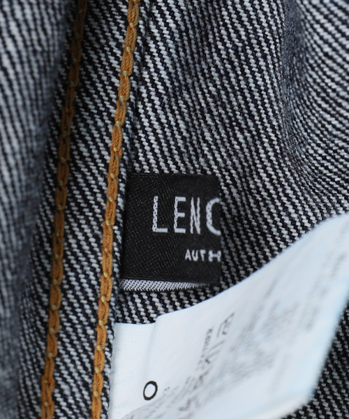 LENO（リノ）の「【LENO / リノ】BRENDA BIG TRUCKER JACKET（デニムジャケット・メンズ・ネイビー・MEDIUM）」の14枚目の写真
