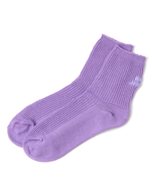 repipi armario（レピピ アルマリオ）の「バックロゴリブソックス（ソックス/靴下・キッズ・パープル/イエロー/ホワイト/ブラウン/グリーン/ブラック/その他6/ピンク/オレンジ系その他/バイオレット/グリーン系1・FREE）」の8枚目の写真