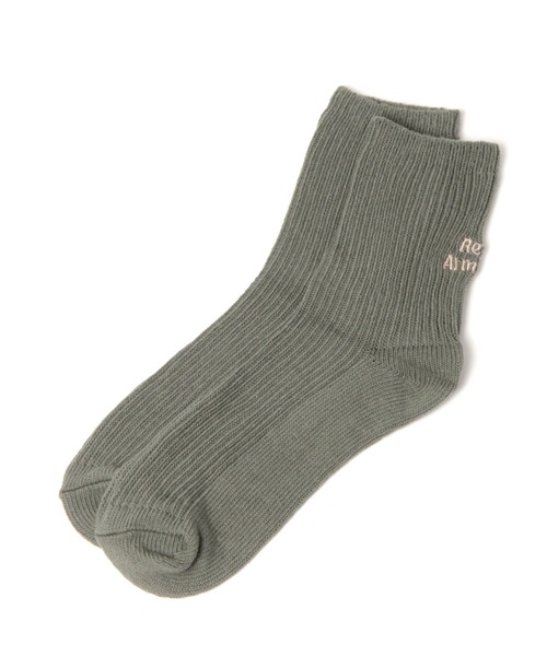 repipi armario（レピピ アルマリオ）の「バックロゴリブソックス（ソックス/靴下・キッズ・パープル/イエロー/ホワイト/ブラウン/グリーン/ブラック/その他6/ピンク/オレンジ系その他/バイオレット/グリーン系1・FREE）」の5枚目の写真