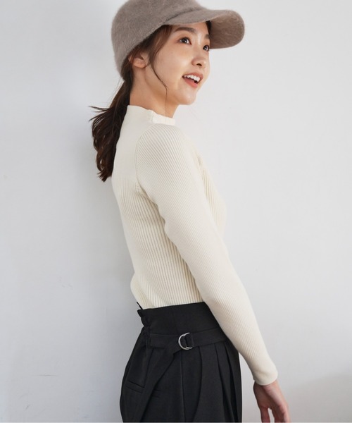 FREE'S MART（フリーズマート）の「シャギーキャップ（キャップ・レディース・ブラック/グレー・ﾌﾘ-）」の9枚目の写真